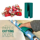 Wrapping Paper Cutter, Sliding Gift Wrap Cutter with Built In Blade, Wrapping Paper Organizer, Gift Wrapping Supplies