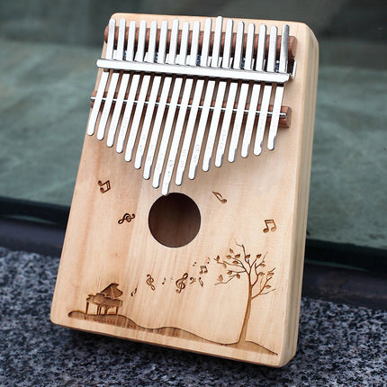 Kalimba Thumb Piano, Natural Wood Finger Piano for Beginners and Kids, 11 Styles Including Acacia, Bamboo and Walnut