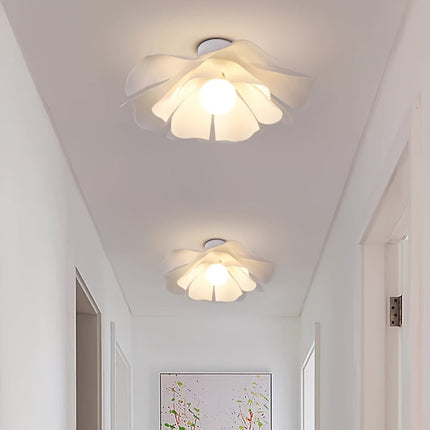 Rose Petal Ceiling Light with Elegant Floral Design | Soft Ambient Glow for Bedrooms and Hallways