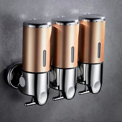 Wall-Mounted Shower Dispenser with Touchless Pump | Durable Design for Mess-Free Bathing