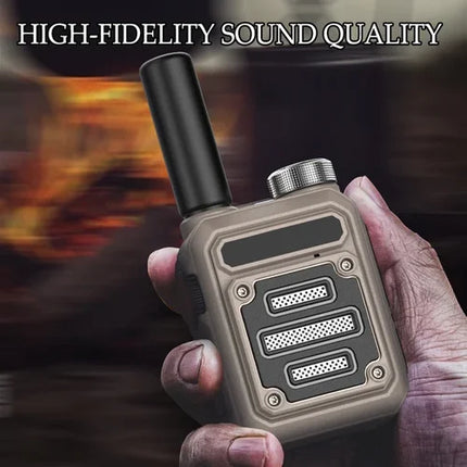 Waterproof Walkie Talkie, Rugged Handheld Walkie Talkie
