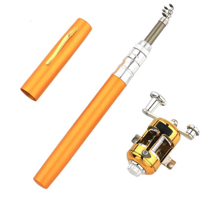 Telescopic Fishing Rod with Lightweight Aluminum Design | Compact, Travel-Friendly Fishing Gear
