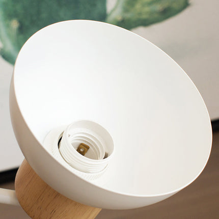 Nordic Wooden Bird Wall Lamp with Ceramic Accent | Soft Ambient Glow for Minimalist Home Decor