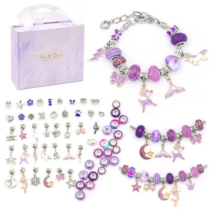Bracelet Making Kit, DIY Charm Bracelet Kit with Beads – image 11