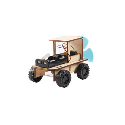 Wooden STEM Building Kit for Kids with Car, Plane and Ferris Wheel Models, 9 Toy Set Option