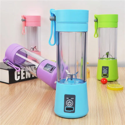 Portable Blender with Rechargeable Battery and Stainless Steel Blades for Smoothies at Home and the Gym