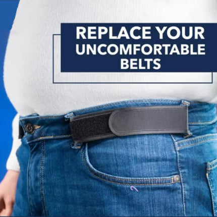 No Buckle Belt for Jeans, Adjustable Buckleless Belt for Pants and Dress Pants, Comfortable Belt Without Buckle