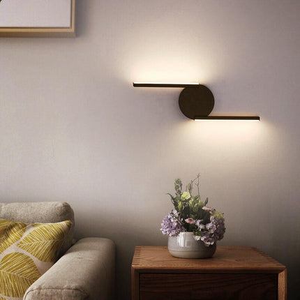 LED Wall Light with Modern Minimalist Arc Design | Ambient Halo Glow for Stylish Interiors