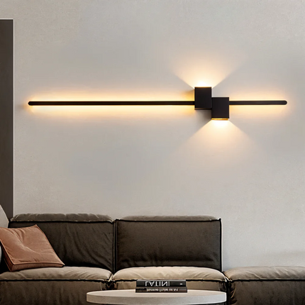 Modern LED Wall Light with Integrated Warm White Illumination | Energy-Efficient Design for Stylish Home Décor