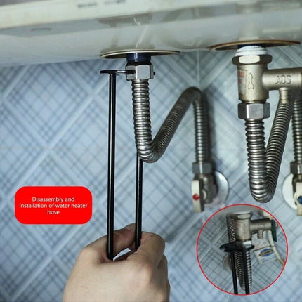 Basin Wrench for Sink Faucets, Plumbing Wrench with 360 Degree Rotation