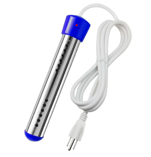 Above Ground Pool Heater, Electric Immersion Heater for Inflatable Pools and Buckets, Bathtub Heater for Basins