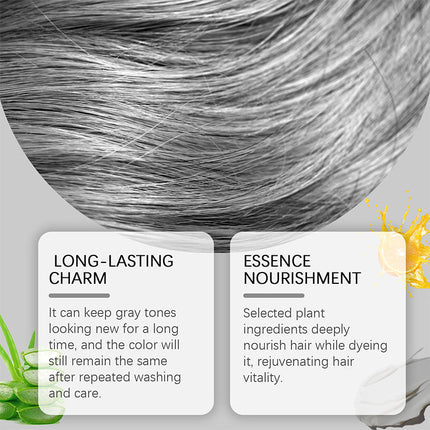 Ammonia Free Hair Color with Plant Extracts, Silver Hair Dye – image 6