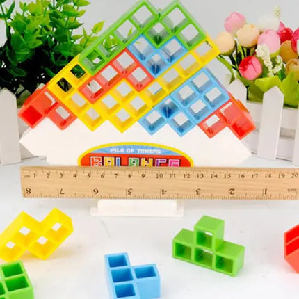 Magnetic Blocks Balance Toy for Two Players, Toys for Kids and Adults – image 8