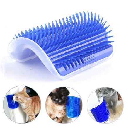Self-Grooming Pet Hair Brush with Soft Bristles | Easy Clean Tool for Hassle-Free Grooming