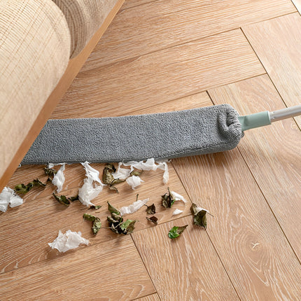 Retractable Gap Cleaning Mop with Microfiber Flat Head | Flexible Design for Hard-to-Reach Spaces