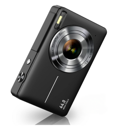 Compact Digital Camera with 1080p HD Video Recording, Point and Shoot Camera with Large Screen, Video Camera for Travel