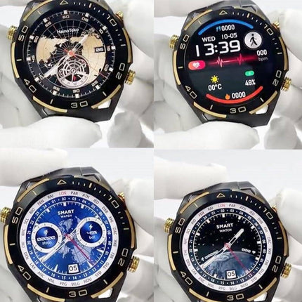 Smart Watch with Bluetooth Calling and Message Replies, Rotating Bezel Control, HD Color Screen and Heart Rate Tracking for Everyday Wear