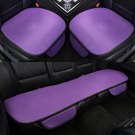 Breathable Car Seat Cover with Water-Resistant Fabric, Universal Fit Seat Cushion in 6 Colors and 2 Sizes