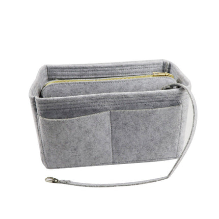 Tote Bag Organizer Insert with Structured Compartments, 4 Sizes S to XL, 10 Colors, Soft Purse Divider for Handbags and Shoulder Bags