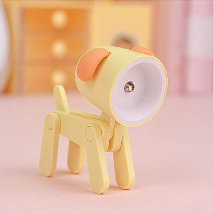 Animal Night Light for Kids, Puppy and Deer Shaped Bedside Lamp in 6 Colors, Soft Glow Lamp for Nursery
