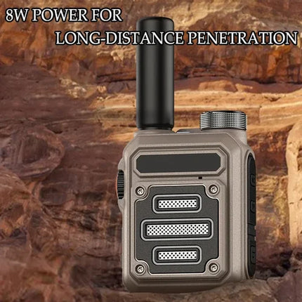 Waterproof Walkie Talkie, Rechargeable Two Way Radios with Flashlight and Display – image 4