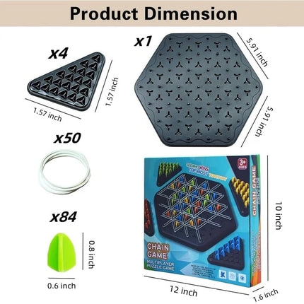 Triangle Chess Game, Family Board Games and Party Game for Kids and Adults – image 9