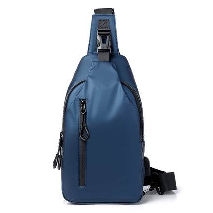 Anti-Theft Crossbody Backpack with RFID Protection, Black, Blue or Grey, for Commuting, City Trips and Travel
