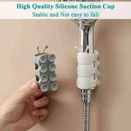 Shower Head Holder with Suction, Adjustable Handheld Shower Holder No Drilling – image 7
