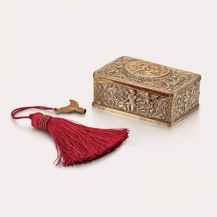 Mechanical Music Box with Singing Bird – image 4