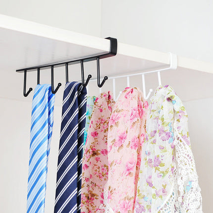 Under-Shelf Storage Hooks with Durable Metal Design | Maximize Space for Organization