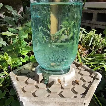 Bee Watering Station for Mason Jars, Bee Waterer for Pollinator Garden – image 6