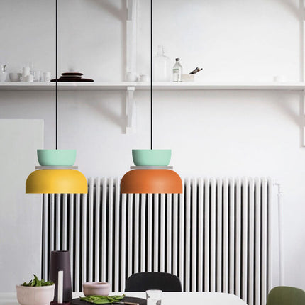 Macaron Pendant Light with Vibrant Nordic Design | Soft Illumination for Modern Home Decor