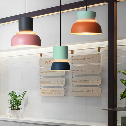 Macaron Pendant Light with Vibrant Nordic Design | Soft Illumination for Modern Home Decor