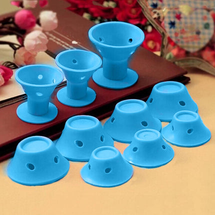 Silicone Hair Curlers Set with Heat-Free Design | 30pcs for Effortless Curls