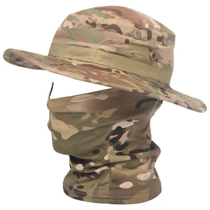Sun Protection Hat with Adjustable Face Cover | Lightweight Design for Ultimate UV Defense