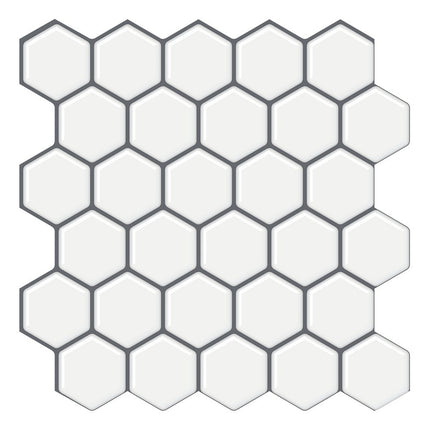 Self-Adhesive Wall Tiles for Easy Home Makeover | Decorative Design for Instant Style Upgrade (Set of 10)