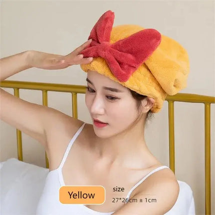 Super Absorbent Hair Wrap, Microfiber Hair Towel