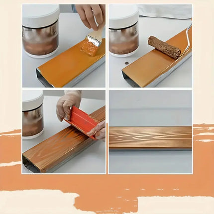 Woodgrain Texture Tool Set with Durable Ergonomic Handles | Versatile Kit for Precision and Comfort