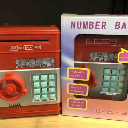 Electronic ATM Money Bank with Password, Money Saving Box for Coins and Bills – image 6