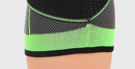 Sports Knee Pads with Adhesive Tape, Breathable Double Beam Meniscus Support, Sizes S to XXXL