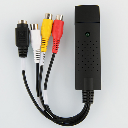 USB Video Capture Adapter for VHS with High-Quality Transfer | Easy Setup for Digital Archiving