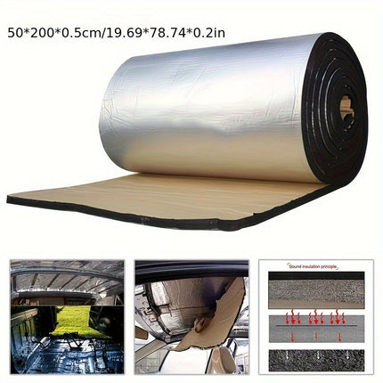 Sound Insulation Foam for Car Hood, Self Adhesive Soundproofing Mat – image 10