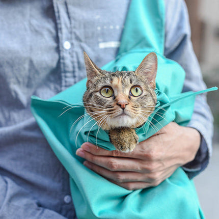 Comfortable Pet Carrier Pouch with Adjustable Straps | Soft Fabric for Safe Travel