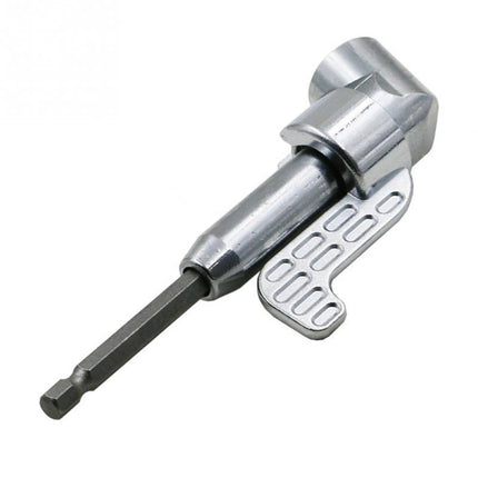 Drill Bit Extension Bar with Adjustable Length for Tight Spaces, Precision Drilling and Screw Driving Tool for Cabinet Backs and Corners