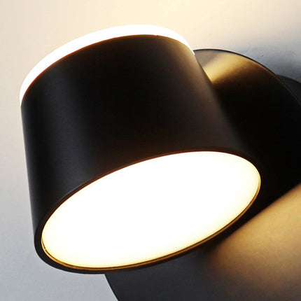 Rotatable LED Wall Lamp with Adjustable Shade | Modern Lighting Solution for Versatile Home Illumination