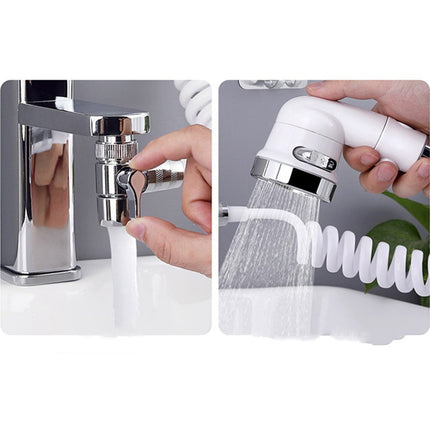Universal Shower Tap Head Attachment with Adjustable Water Flow | Easy Install for Versatile Shower Experience