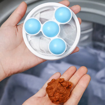 Washing Machine Lint Catcher Set with Ultra-Fine Mesh for Efficient Debris Removal