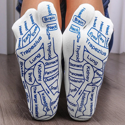 Reflexology Foot Massage Socks with Targeted Pressure Relief | Cozy Design for Relaxation and Pain Relief