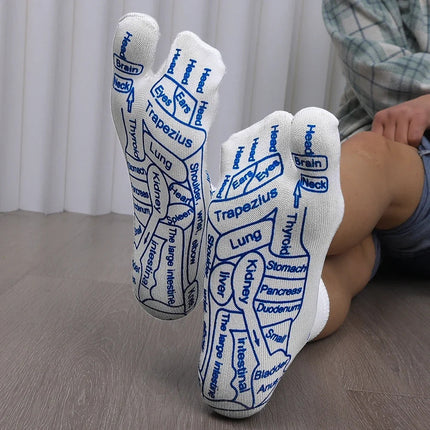 Reflexology Foot Massage Socks with Targeted Pressure Relief | Cozy Design for Relaxation and Pain Relief