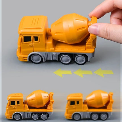 Magnetic Transformer Car Set, Interchangeable Building Toy that Makes Dump Trucks, Helicopters and a Robot